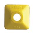 Extreme Square Yellow Plastic 24 pack